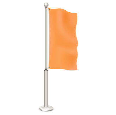 drapeau pour mat