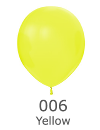 couleur ballon latex publicitaire pastel yellow