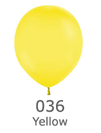 couleur ballon latex publicitaire crystal yellow