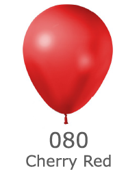 couleur ballon latex publicitaire metalic cherry-red